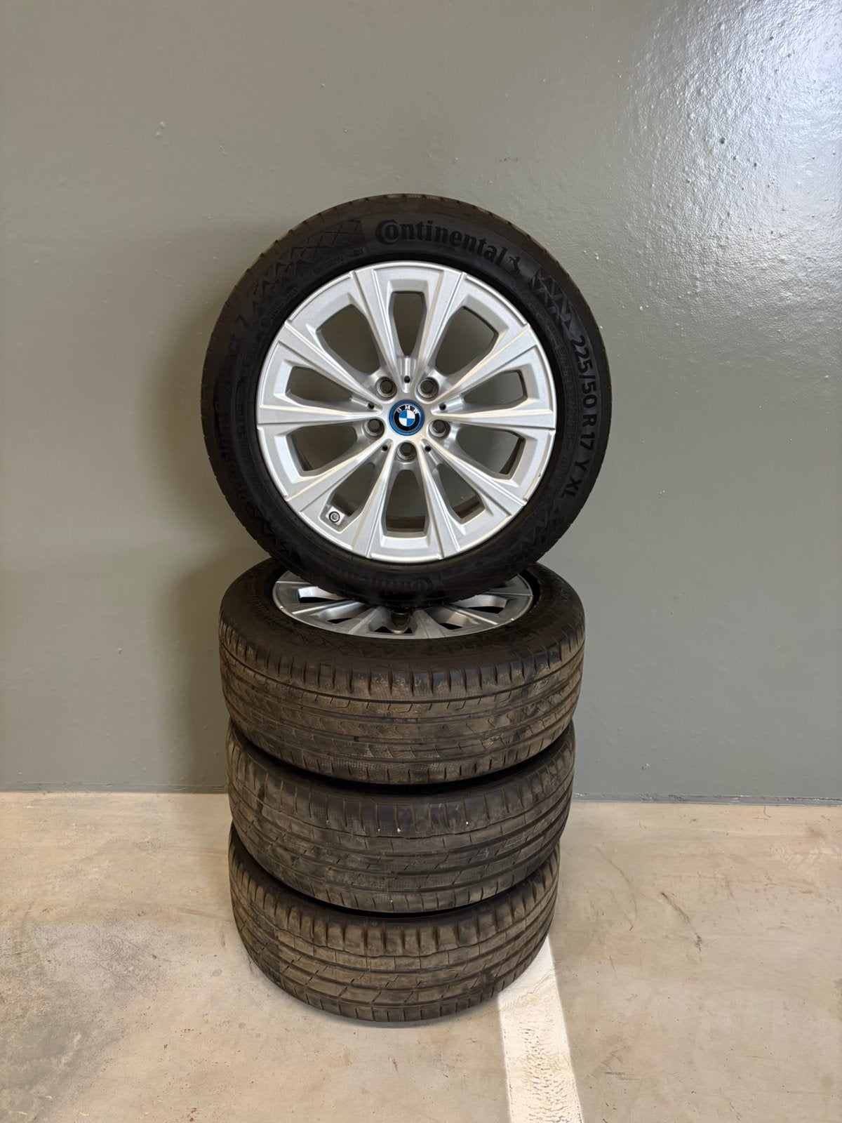 17 inch originele BMW 3 serie velgen met zomerbanden!, Auto-onderdelen, Banden en Velgen, Ophalen, 17 inch, Zomerbanden, 225 mm