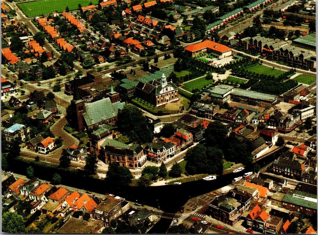 Heerenveen - 7 oude ansichtkaarten, Verzamelen, Verzenden, 1960 tot 1980, Gelopen, Friesland