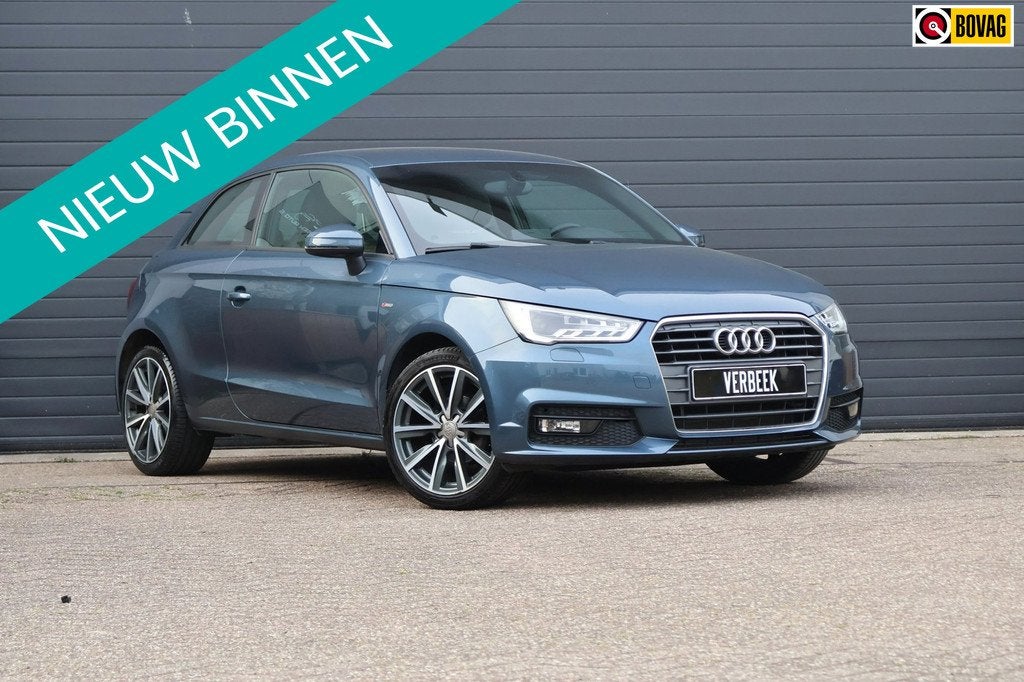 Audi A1 1.0 TFSI Sport Pro Line S Leder/Navi/PDC/Xenon/Autom, 95 pk, Automatische klimaatregeling, Leder en Stof, 23 km/l