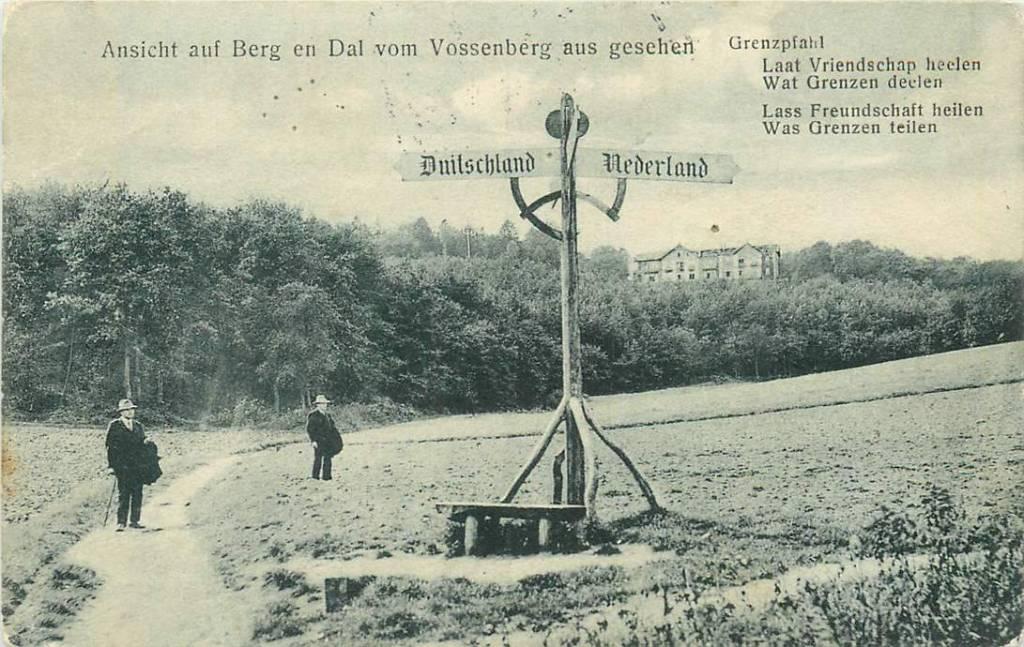381-500-023 Berg en Dal Grenspaal, Verzenden, Voor 1920, Gelderland