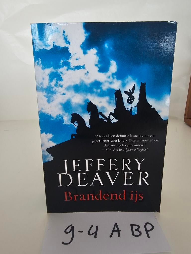 Jeffery Deaver - Brandend ijs, Boeken, Ophalen of Verzenden