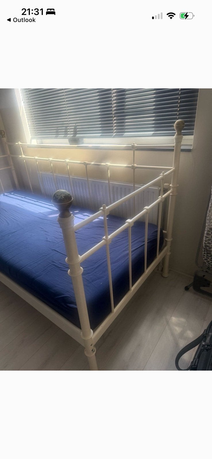 Bed, Ophalen, Gebruikt, 90 cm, Eenpersoons