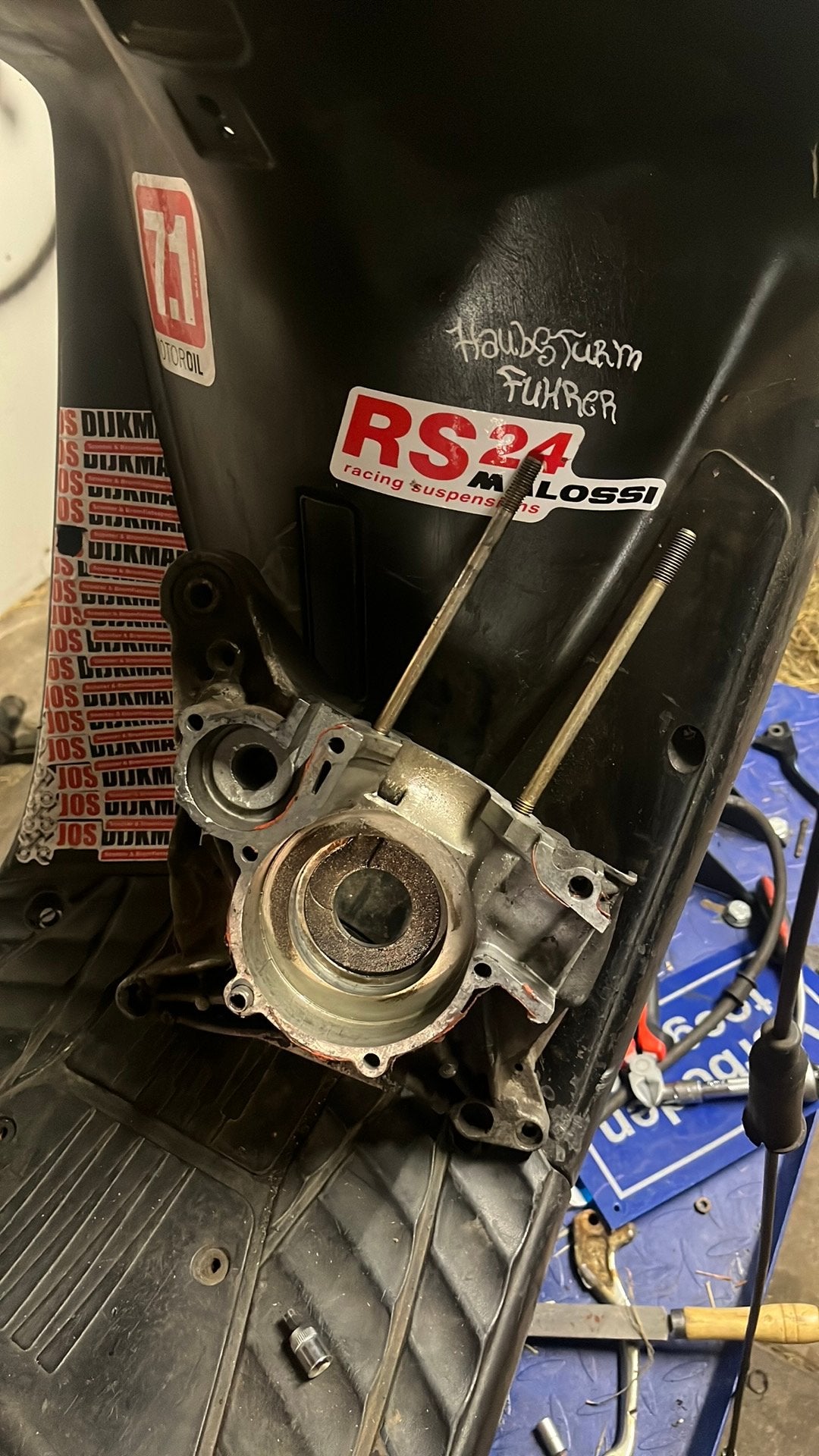 Runner 125 kleine carter helft, Ophalen of Verzenden, Zo goed als nieuw, Blok, Piaggio
