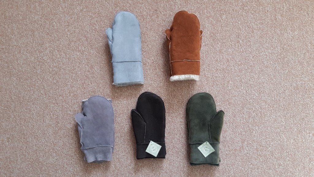 Wanten Maat XL Schapenbont Verantwoord Bont Natuurlijk Texel, Coby Dogger Bontcouture, Coby Dogger Bontcouture, Ophalen of Verzenden