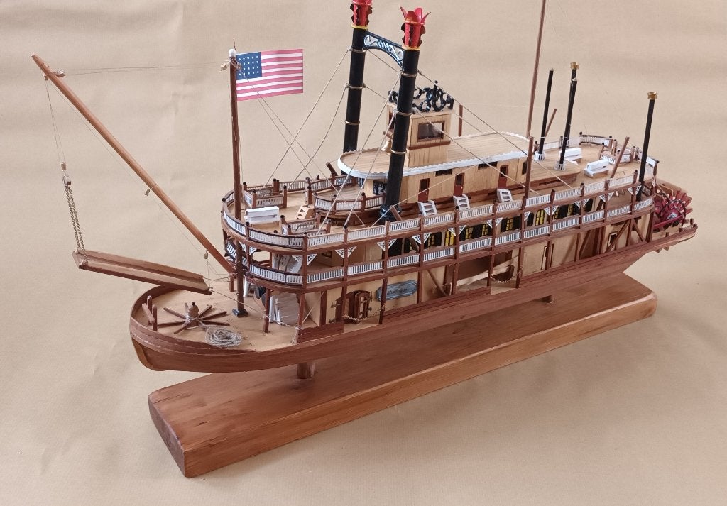 modelbouwschip, Hobby en Vrije tijd, Modelbouw | Boten en Schepen, Ophalen, Gebruikt, 1:50 tot 1:200, Overige merken