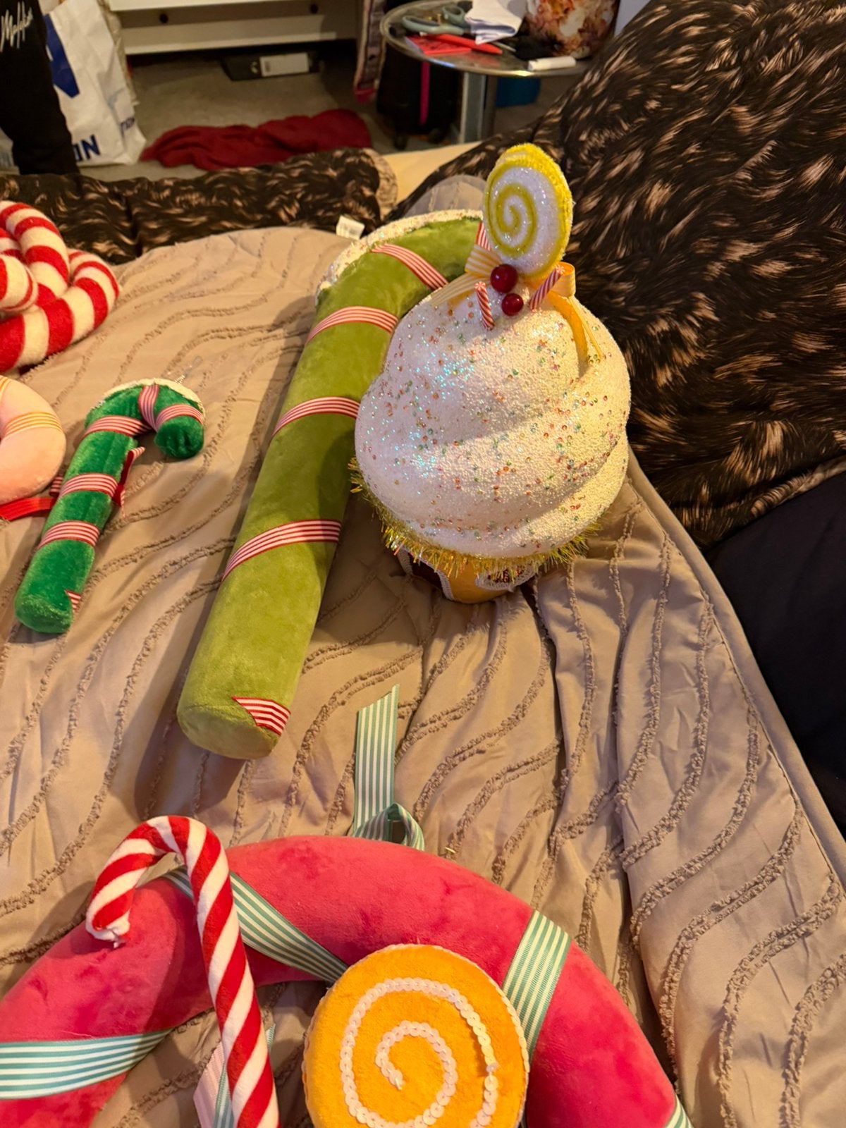 Candy kerstboom versiering, Ophalen of Verzenden, Gebruikt