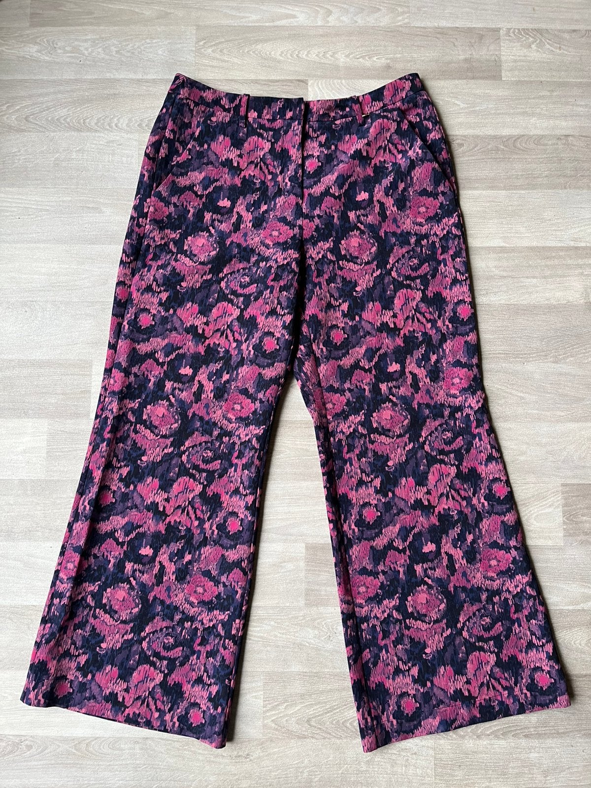 Mooie paars/roze Fabienne Chapot pantalon Maat 42 (L) broek, Paars, Maat 42/44 (L), Ophalen of Verzenden, Zo goed als nieuw