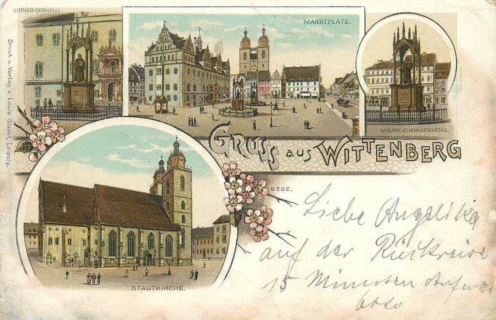 701-283-045 Wittenberg Litho, Verzenden, Voor 1920, Duitsland