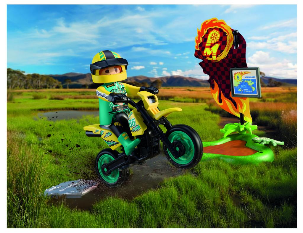 PLAYMOBIL 72065 OffRoad Motorfiets 21 delig, Ophalen of Verzenden, Nieuw, Complete set