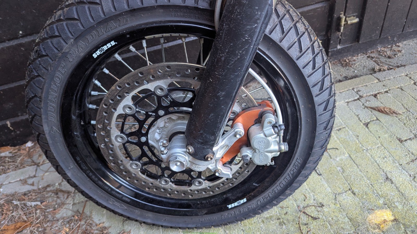 16,5 inch Saxess/Behr Supermoto velg KTM SMR/EXC, Ophalen, Gebruikt
