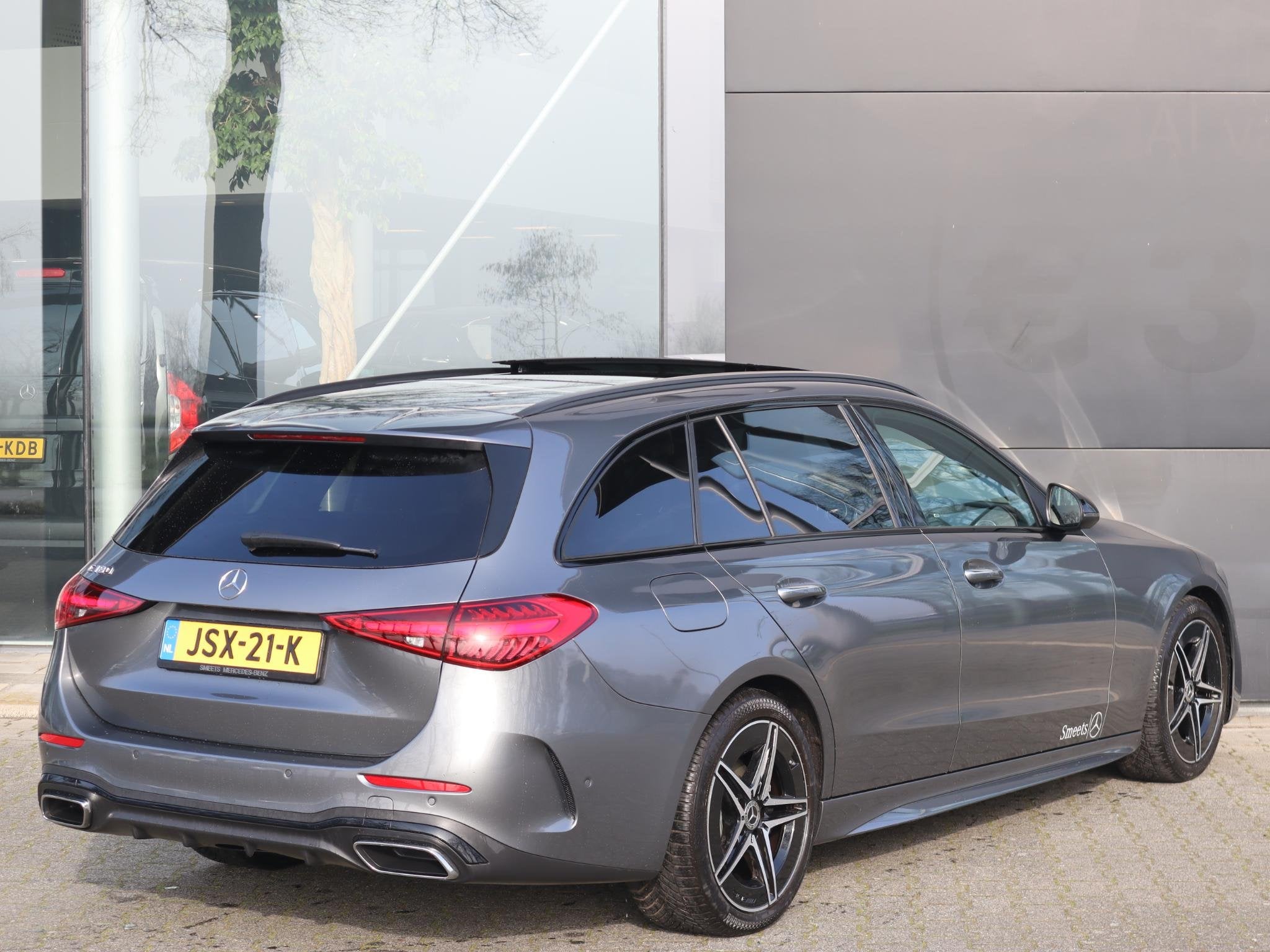 Mercedes-Benz C-klasse Estate 180 Business Solution AMG, Auto's, Dealer onderhouden, 1800 kg, 4 cilinders, 1655 kg