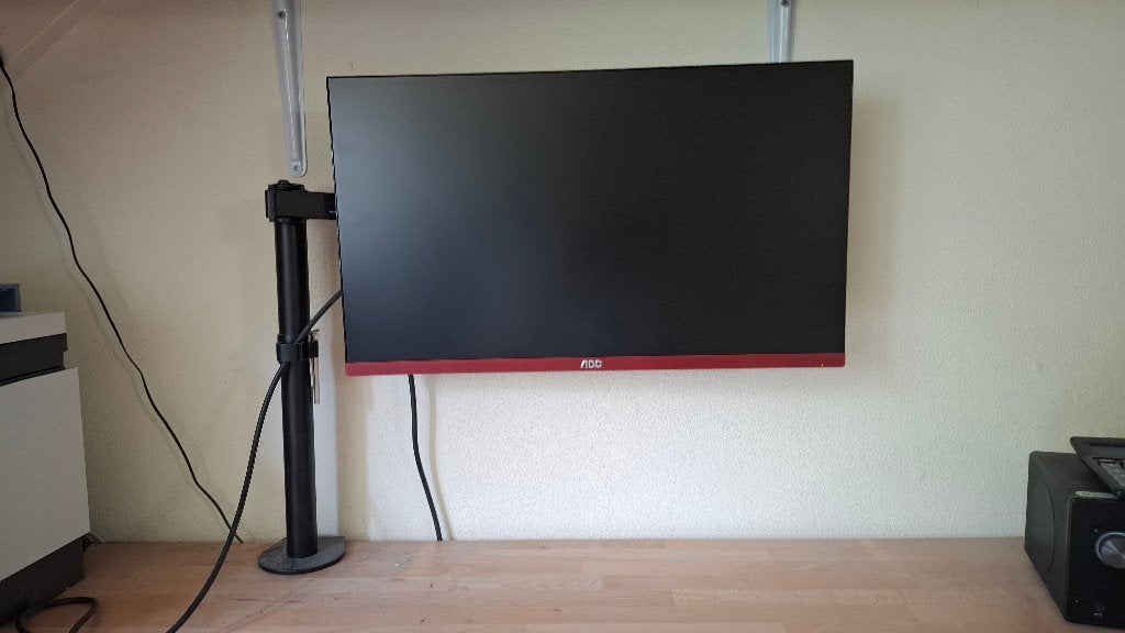Pc monitor, Computers en Software, Monitoren, Ophalen, Gebruikt, 24 inch, Overige typen
