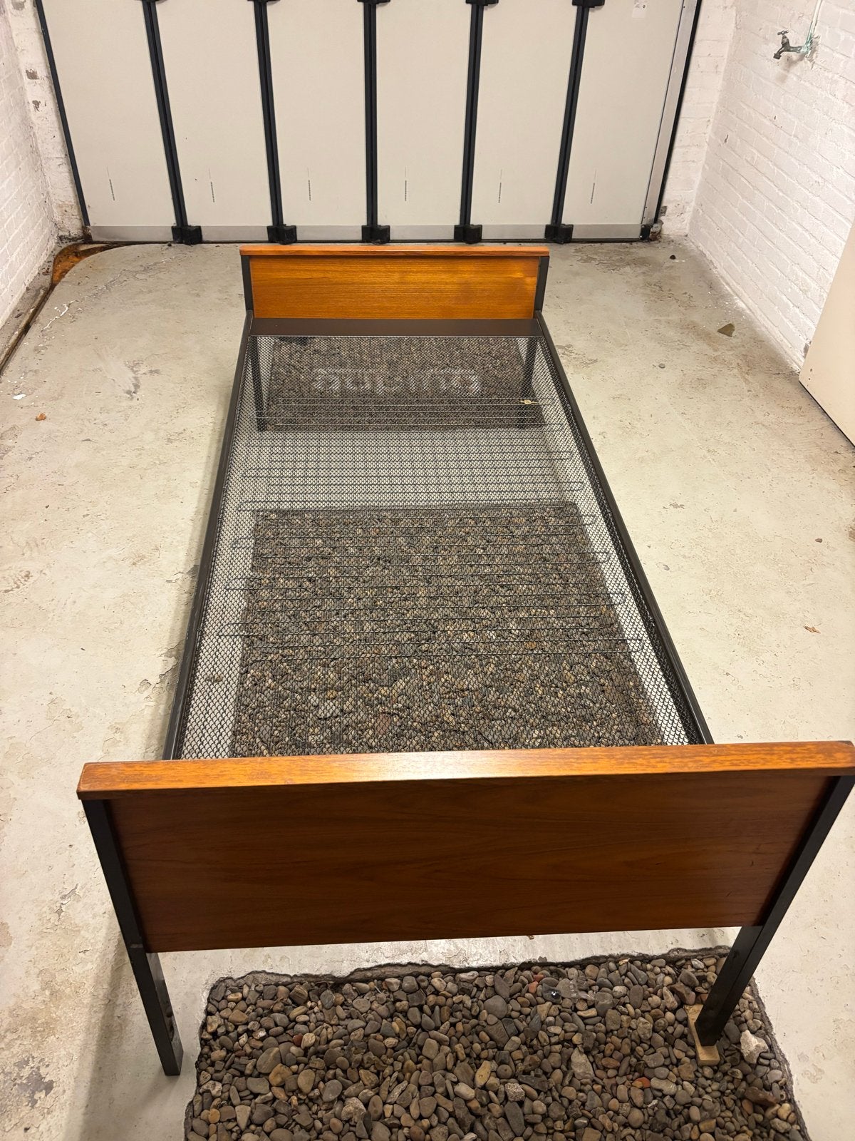 Twee Auping bedden 200 bij 90 cm, Ophalen, Gebruikt, 90 cm, Eenpersoons