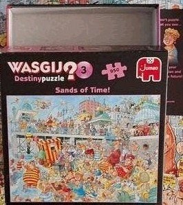 Wasgij? Destiny puzzle nr 3, 950 stukjes: sands of time, Ophalen of Verzenden, 500 t/m 1500 stukjes, Zo goed als nieuw