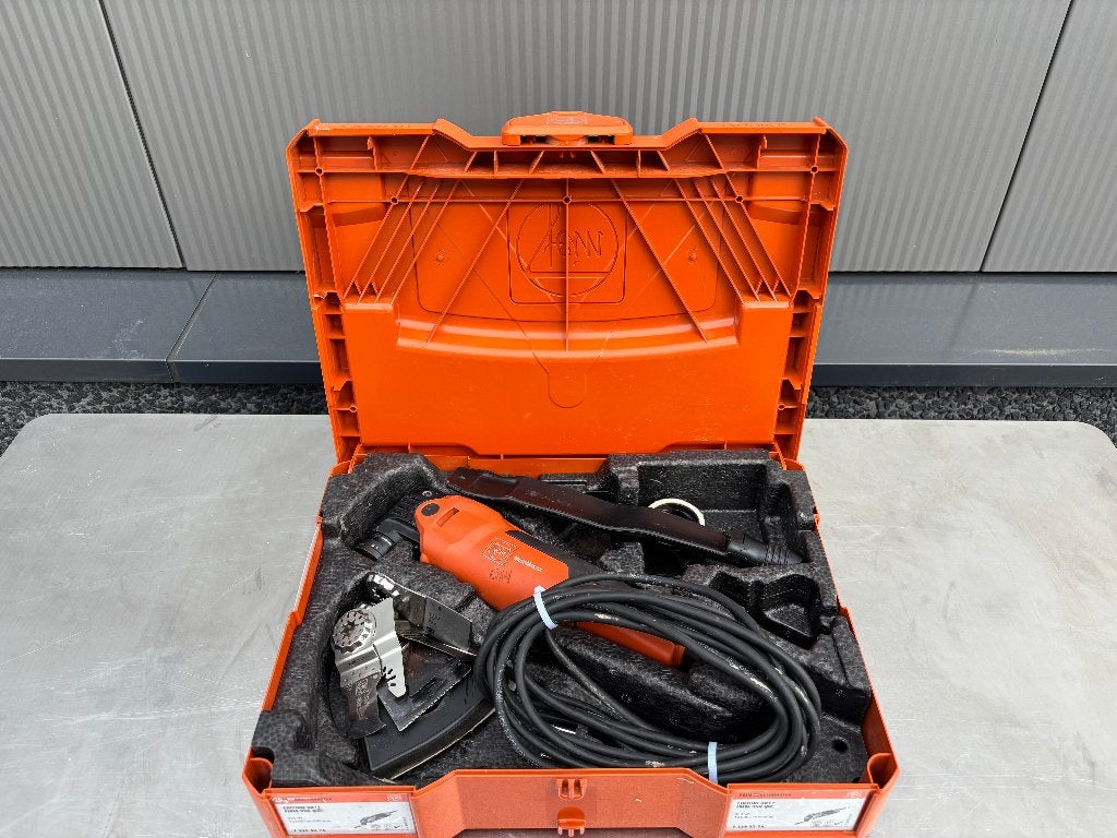 Nette Fein Multimaster FMM 350 QSL Top Multi-gereedschap, Info@fein.nl, Gebruikt, Wagenmakerstraat 13 2984 BD Ridderkerk Nederland