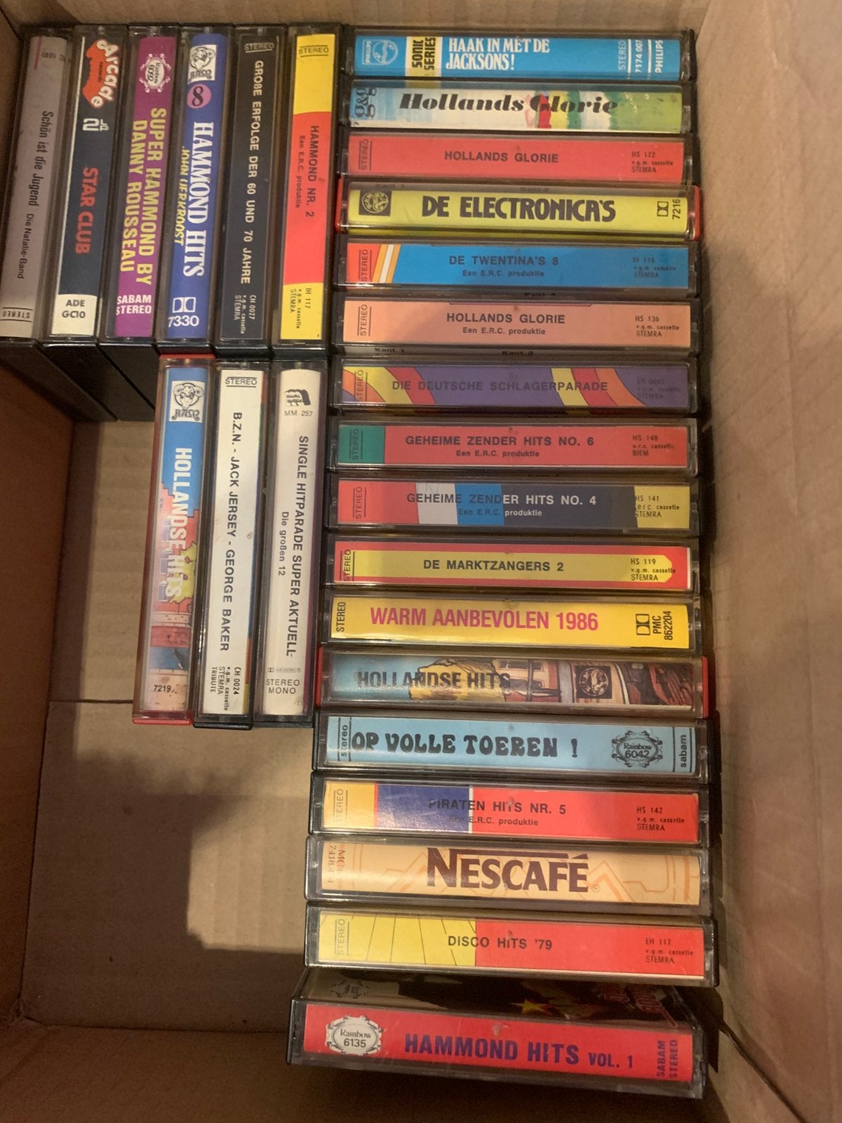 Hollandse en duitse muziek cassettebandjes, Cd's en Dvd's, Cassettebandjes, Ophalen of Verzenden, Zo goed als nieuw, Overige genres