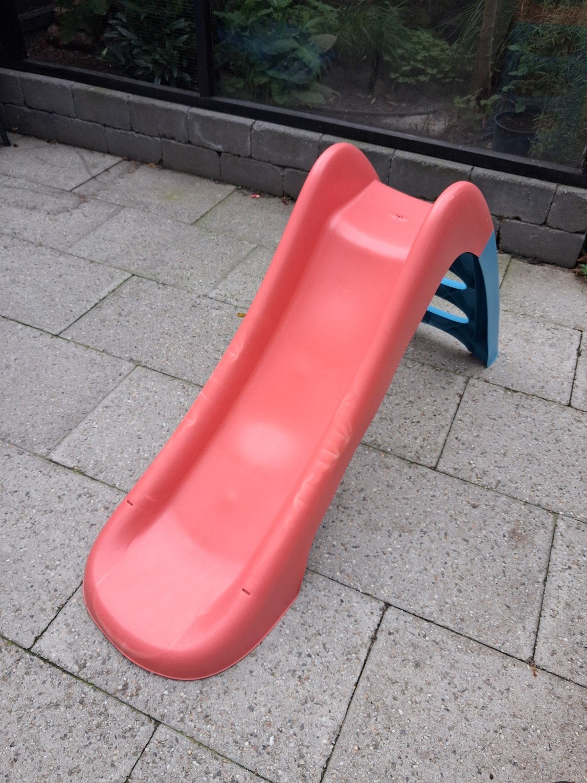 glijbaan smoby, weinig gebruikt, Kinderen en Baby's, Speelgoed | Buiten | Speeltoestellen, Ophalen, Zo goed als nieuw, Glijbaan
