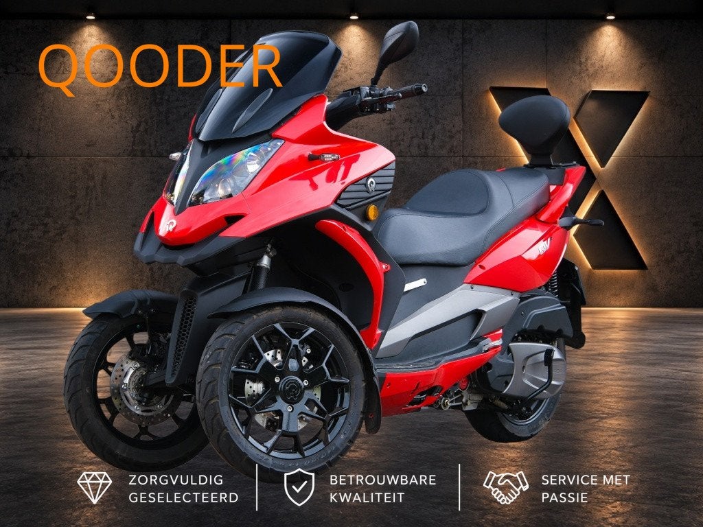 Qooder Quadro QV3 | Windscherm | Als nieuw!, Scooter, Qooder, Automaat, 12 t/m 35 kW