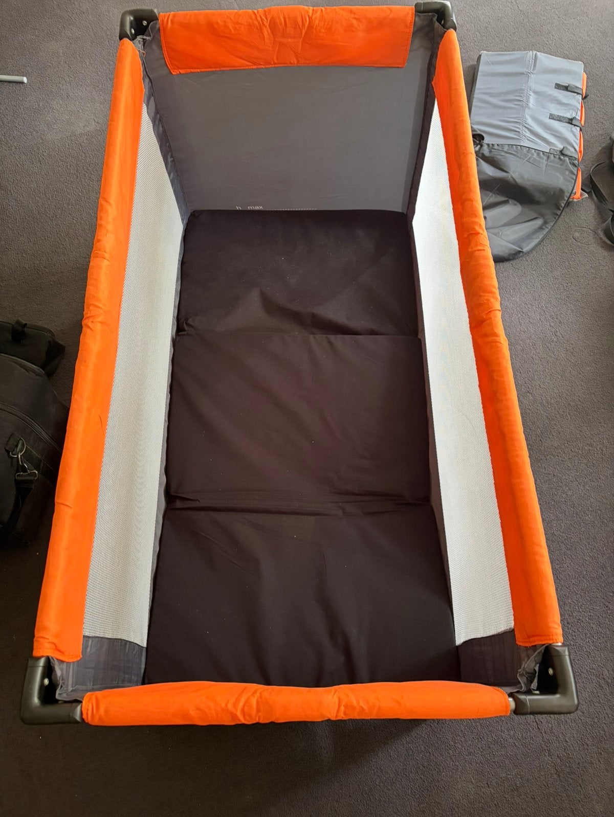 Topmark inklapbaar reis kinderledikant campingbed, Ophalen, Gebruikt
