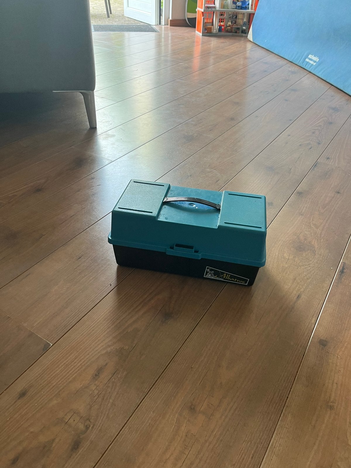 Viskoffer - Handige opbergbox voor visgerei, Ophalen, Gebruikt, Koffer of Tas