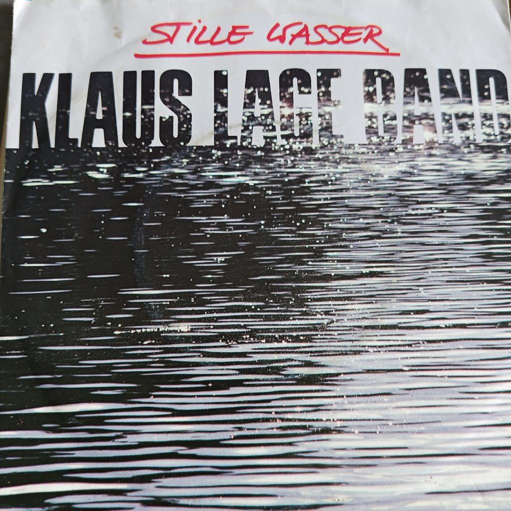 Klaus Lage Band - Stille Wasser (Vinyl Single), Ophalen of Verzenden, 1980 - 1989, Gebruikt, 7 inch