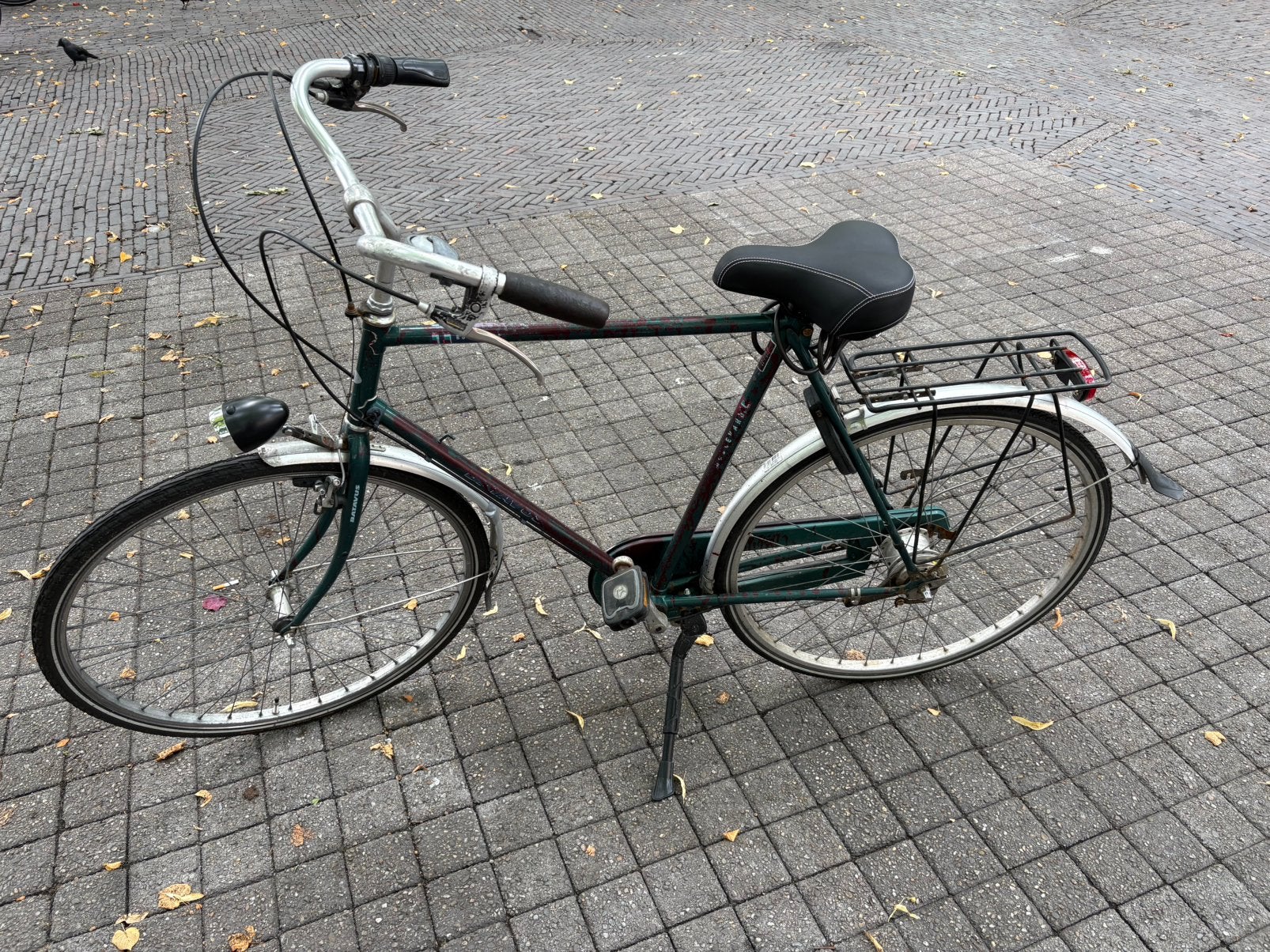 Batavus herenfiets met versnellingen, Ophalen, Gebruikt, Velgrem, Versnellingen