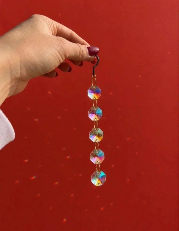 Zonkristallen hanger, regenboog, Met ophangsysteem, Meerkleurig, Nieuw, Ophalen of Verzenden