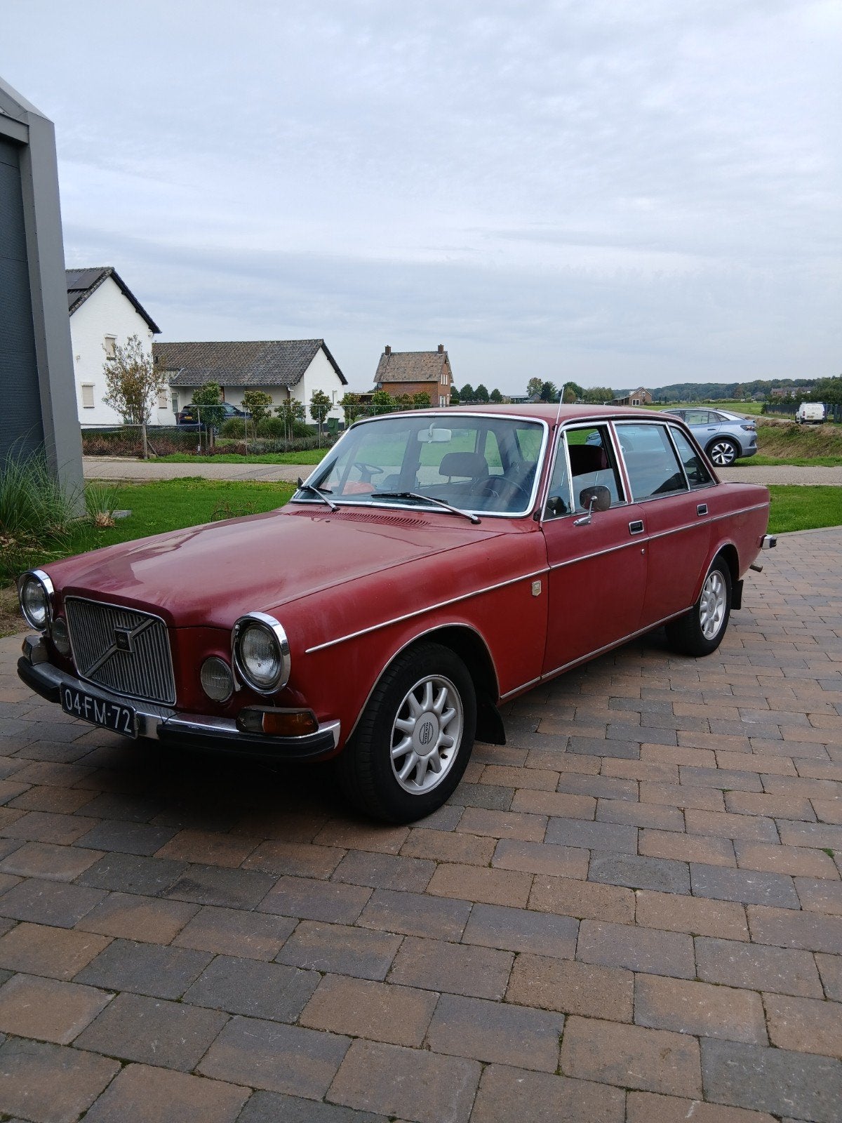 Volvo 164 3.0 E 1972 Rood LPG €6750,-, Auto's, Achterwielaandrijving, 160 pk, Handgeschakeld, Particulier