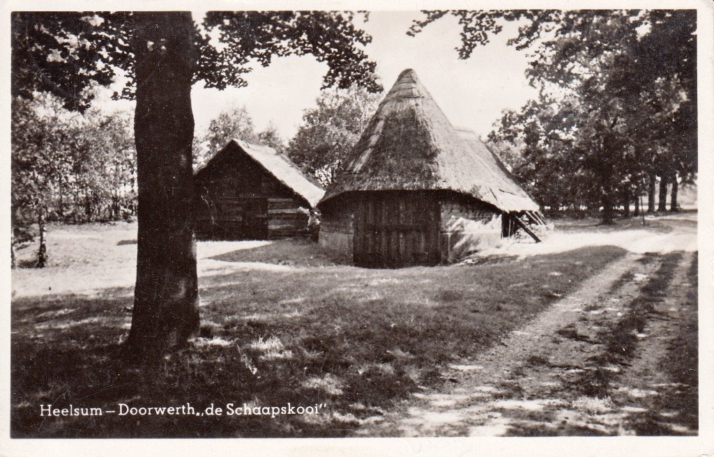 Heelsum - Doorwerth   -   de Schaapskooi            =0011=, Ophalen of Verzenden, 1940 tot 1960, Gelopen, Gelderland