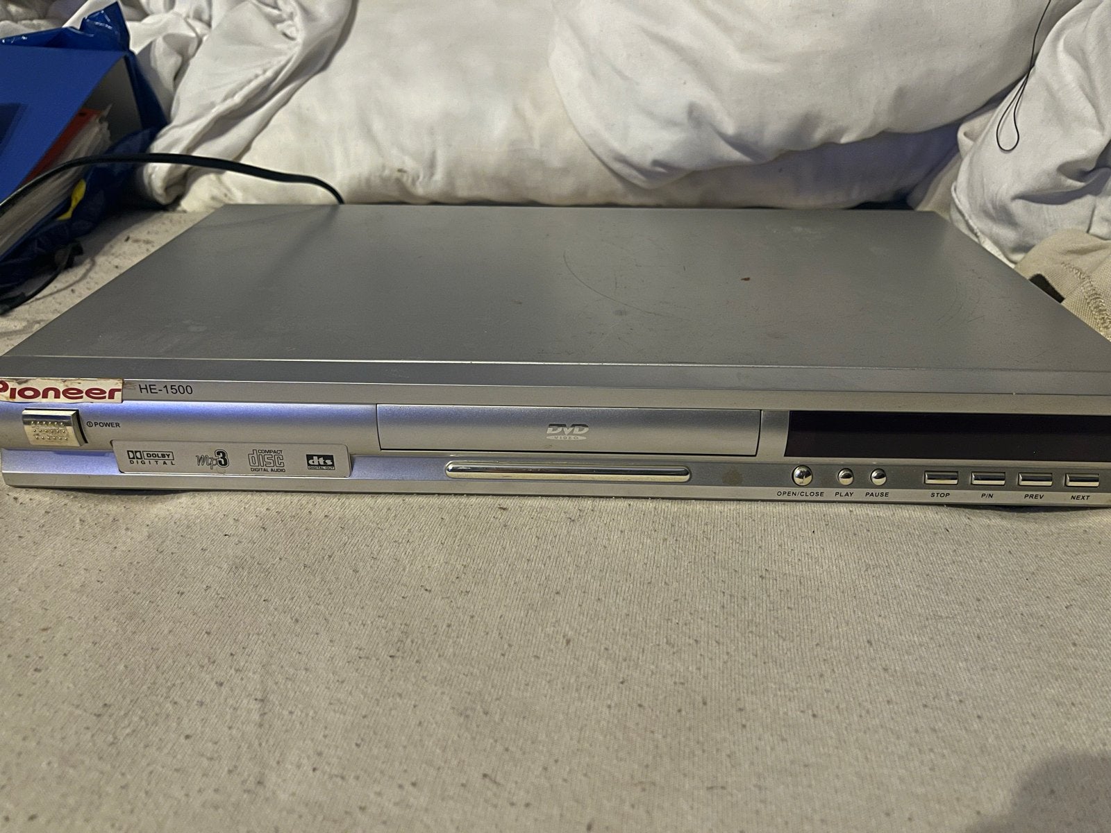 Pioneer HE-1500 DVD-speler - Zilverkleurig, Audio, Tv en Foto, Dvd-spelers, Ophalen, Gebruikt, Dvd-speler, Pioneer