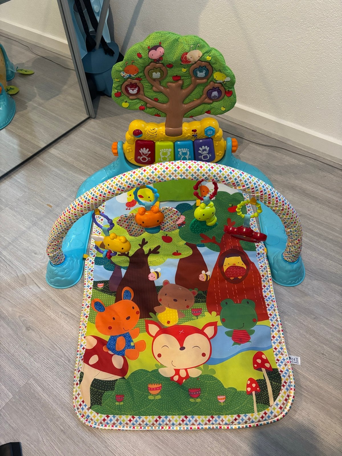 Vtech Speelmat met Muziek en Activiteiten, Ophalen, Gebruikt, 0 tot 6 maanden