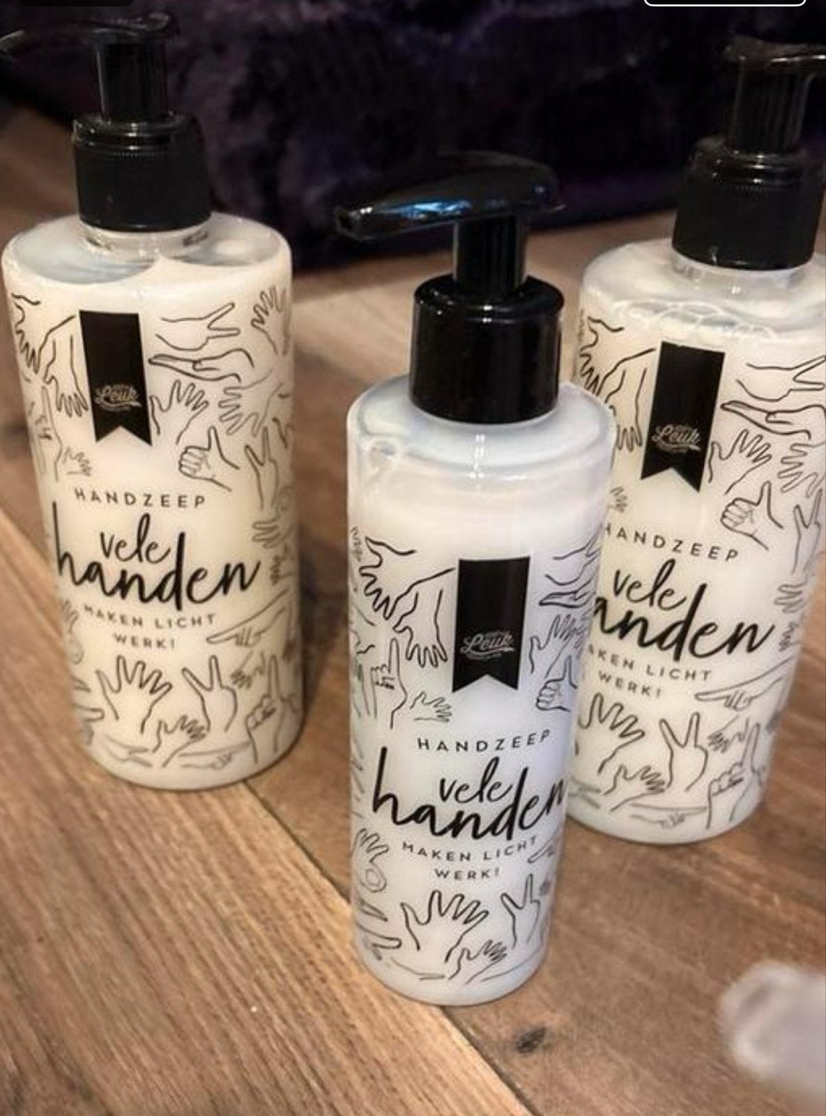 Handzeep met leuke teksten - Diverse varianten, Ophalen of Verzenden, Schoonmaakmiddel
