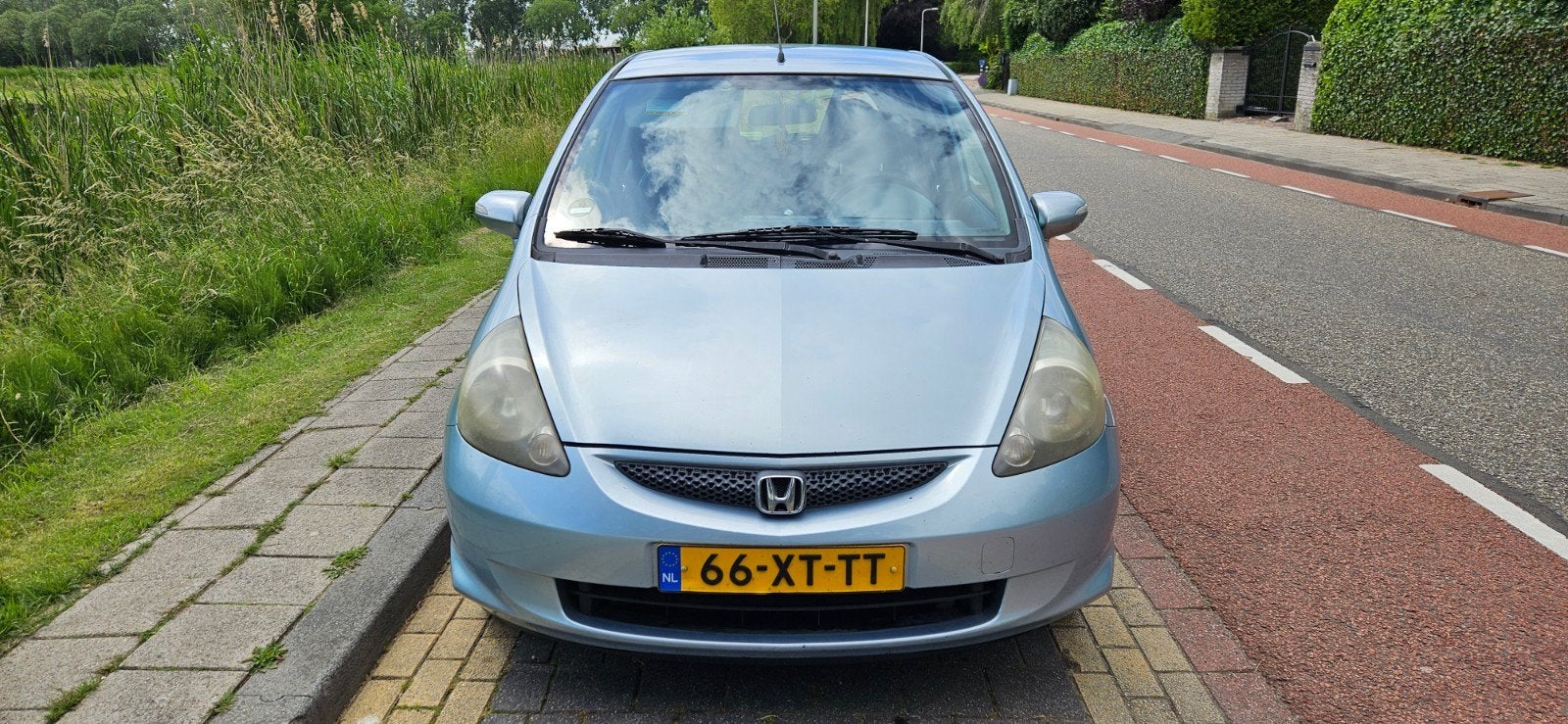 Honda Jazz 1.4 I 2007 Blauw, Voorwielaandrijving, 83 pk, 450 kg, 40 €/maand