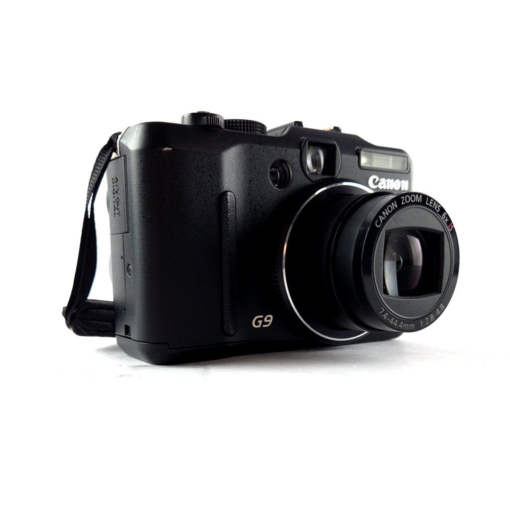 Canon Powershot G9, Incl. Lader, Zwart | In Nette Staat, Audio, Tv en Foto, Fotocamera's Digitaal, Canon, Gebruikt, Support@canon.com