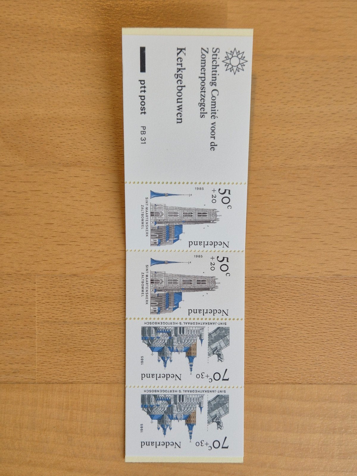 Nederland 1985 postzegelboekje PB 31, Ophalen of Verzenden, Na 1940, Postfris