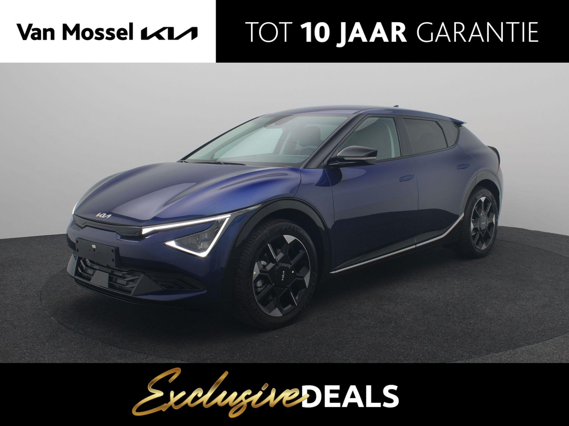 Kia EV6 Plus 84 kWh | Dodehoekdetectie | Elek. Stoelen | Ele, Auto's, Kia, Automaat, Achterwielaandrijving, 510 min, Blauw