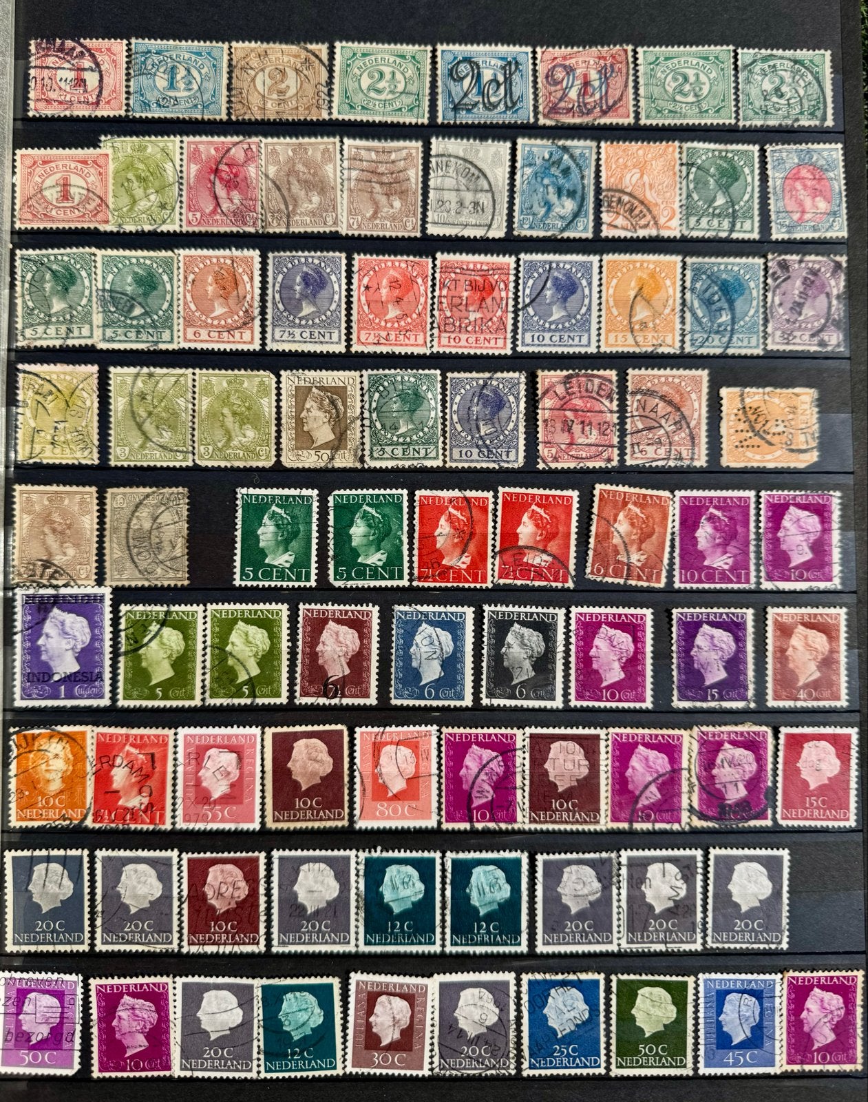 Grote partij postzegels Nederland & Wereld - Ongesorteerd, Ophalen of Verzenden, Na 1940, Gestempeld
