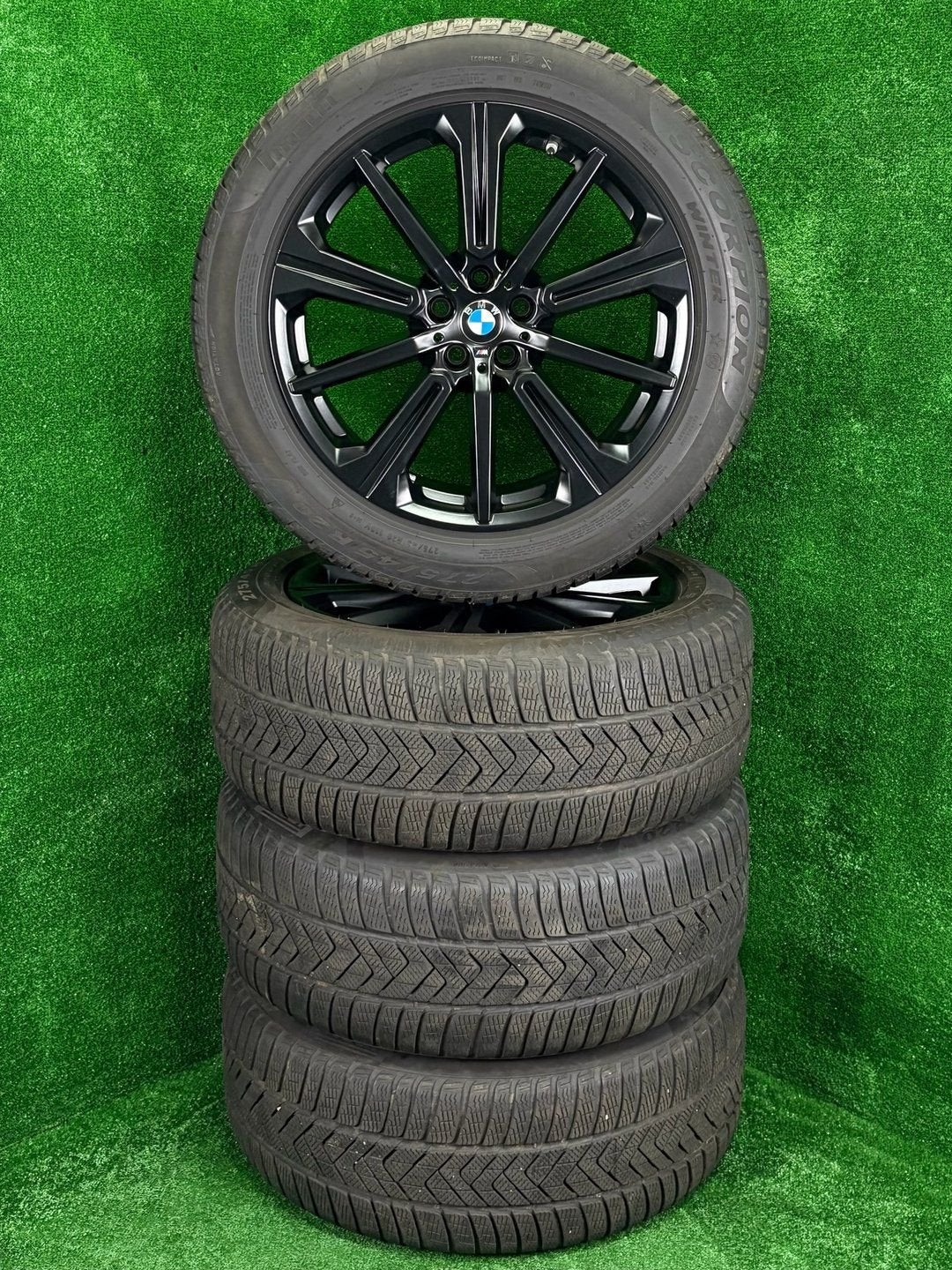 Originele 20 inch BMW 748M velgen winterbanden X5 X6 G05 G06, Gebruikt, -, 275 mm, -