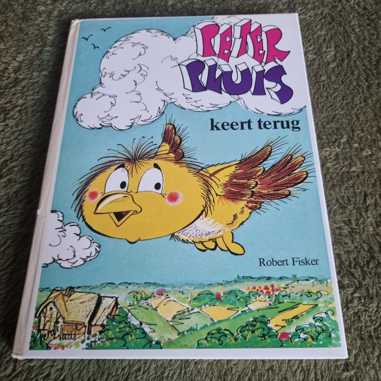 Peter Pluis Keert Terug - Robert Fisker (Kinderboek), Ophalen of Verzenden, Zo goed als nieuw, Robert Fisker, Fictie algemeen