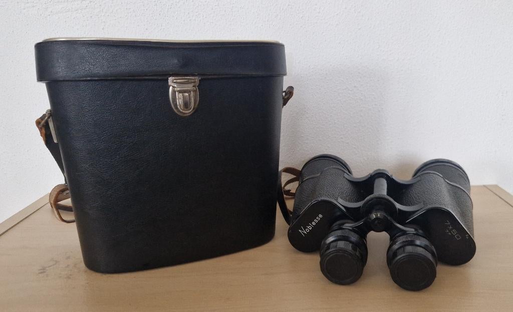 Verrekijker Noblesse 7x50 met draagkoffer, Gebruikt, Overige typen, Ophalen of Verzenden, 8 tot 12x
