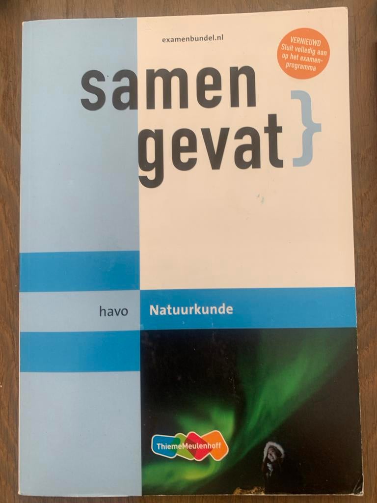 Examenbundel Samengevat Natuurkunde HAVO, Boeken, Schoolboeken, Ophalen of Verzenden, Zo goed als nieuw, HAVO, Natuurkunde
