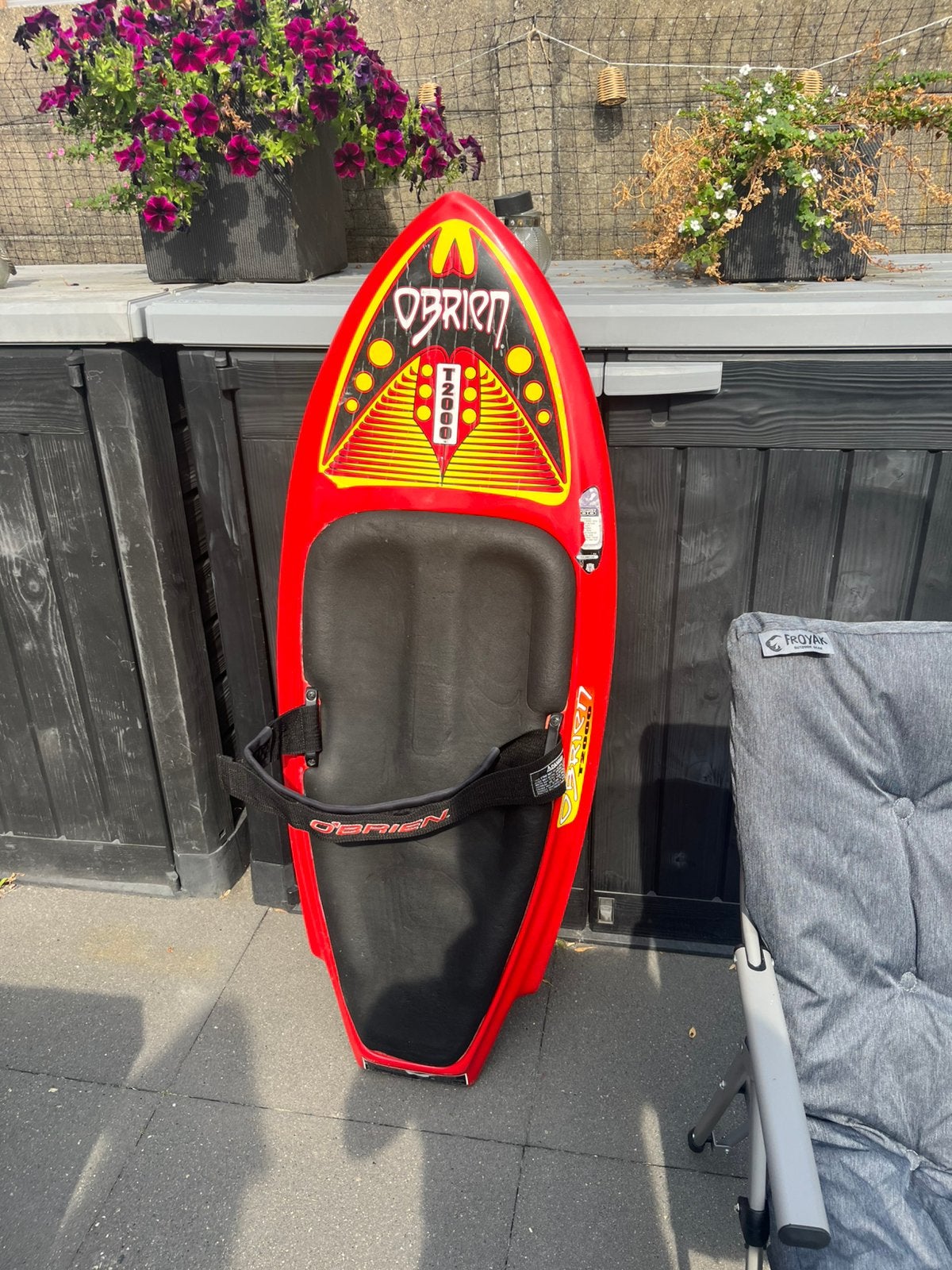 Kneeboard, Watersport en Boten, Waterski's, Ophalen, Zo goed als nieuw, Funband of Funtube