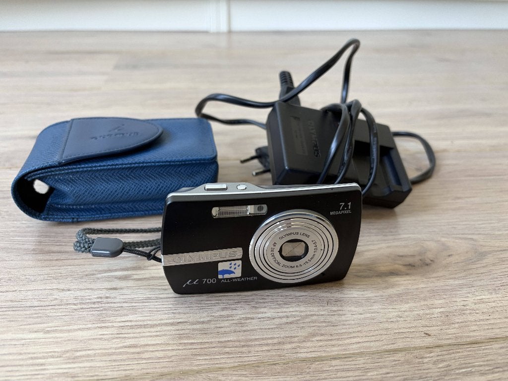 Olympus μ 700 (mju) / Stylus 710 - Compacte Digitale Camera, Gebruikt, Ophalen of Verzenden, Olympus, Compactcamera