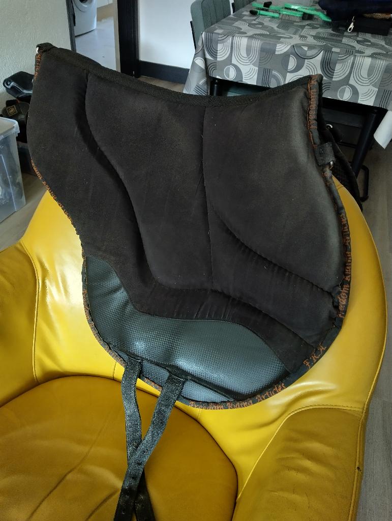 FRA riding pad zwart maat full boomloos!, Overige typen, Zo goed als nieuw, Zwart, Full (L)