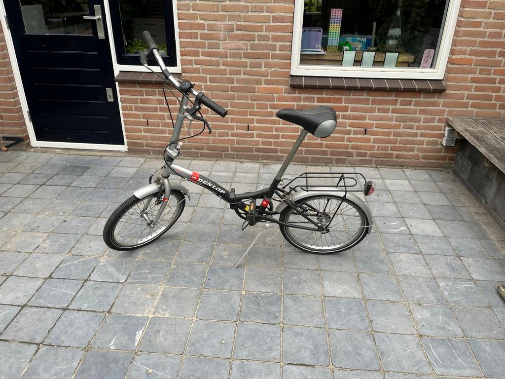 Dunlop Vouwfiets - Ideaal voor woon-werkverkeer!, 20 inch of meer, Velgrem, Zo goed als nieuw, Totaal opvouwbaar