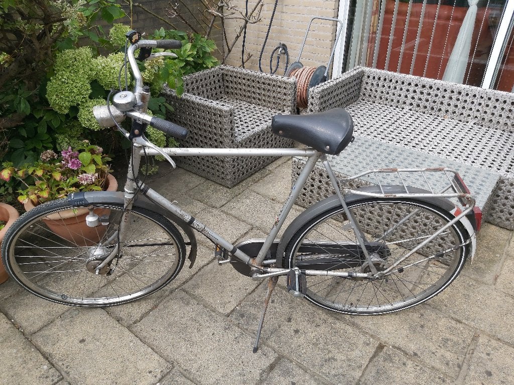 union fiets, Fietsen en Brommers, Gebruikt, Versnellingen, Trommelrem, Ophalen