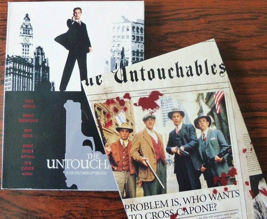 The Untouchables (1987) met DeNiro en Sean Connery, Maffia en Misdaad, Vanaf 16 jaar, Nederlands, Ophalen of Verzenden