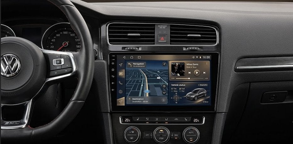 Golf 7 multimedia Radio & Navigatie met touchscreen zie info, Ophalen, Zo goed als nieuw