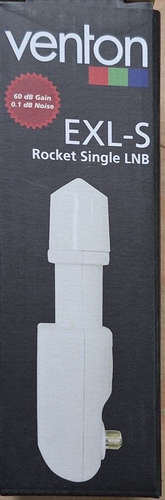 Venton EXL-S Rocket Singel LNB, Ophalen of Verzenden, Nieuw, (Schotel)antenne-accessoires, Overige merken