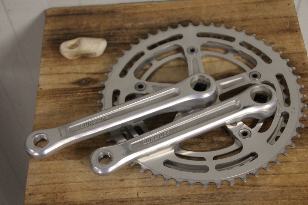 Shimano DURA - ACE crankset / crankstel 46+53T / 170 mm, Gebruikt, K|++, Racefiets, Ophalen of Verzenden